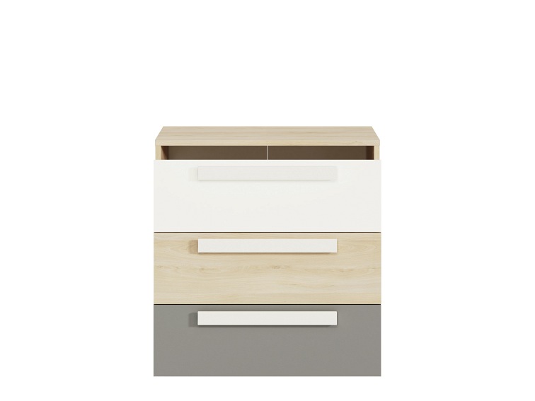 Komoda DROP 10 Szary