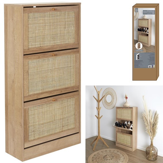 Szafka na Buty BALI Naturalny