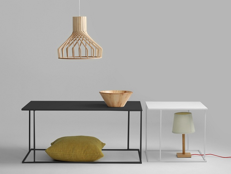 Stół Kawowy Walt Metal 100x60 Czarny