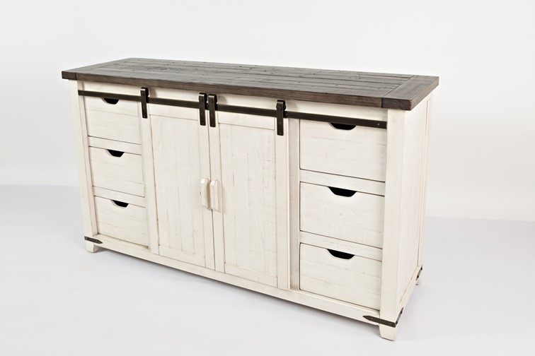 Komoda AVOLA AV1706-35 Biały/Brązowy