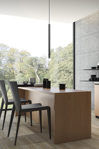 Lampa Wisząca SELTER 1 Czarny