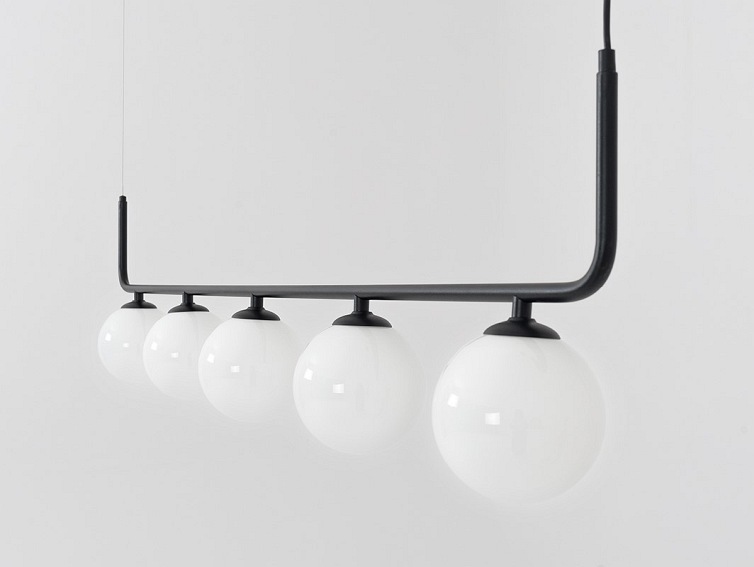 Lampa wisząca CATKIN 5 – czarny