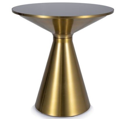 Ława SETI fi50 Złoty/Czarny