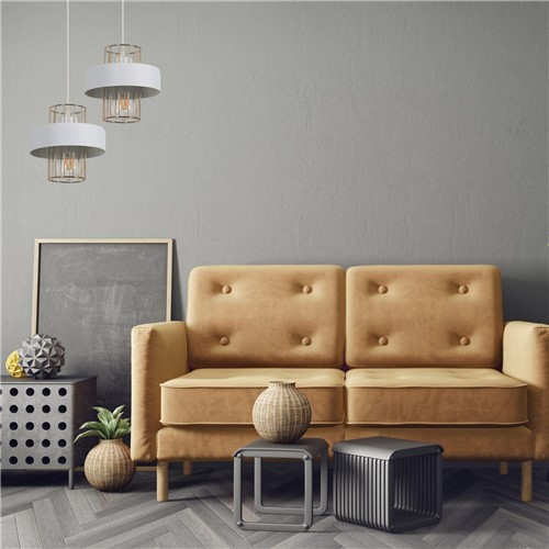 Lampa wisząca ESTELLA 1A Biała