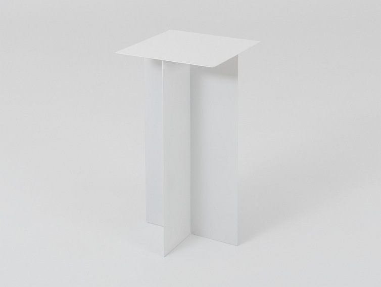 Stolik Oli Metal 30x30x60 Biały