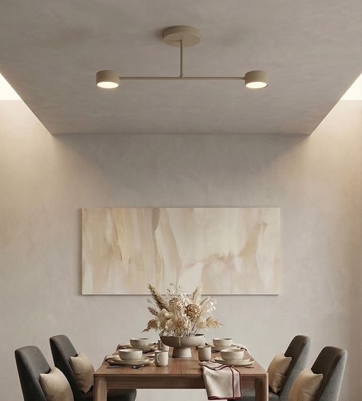 Lampa Sufitowa HALO 2 Beżowy