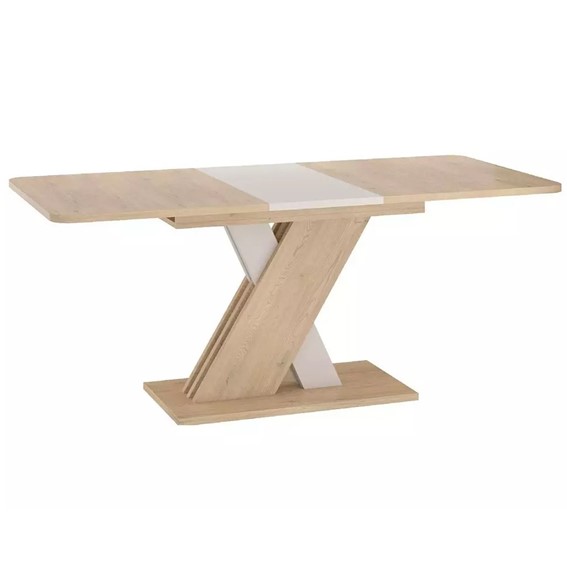 Stół Rozkładany EXEL (140-180)x85 Dąb Cremona Torro/Kaszmir