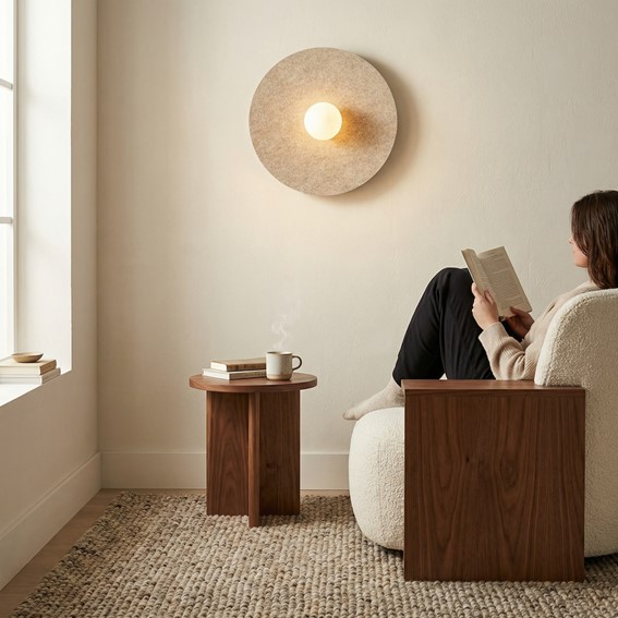 Kinkiet CALMA L K1 Beżowy