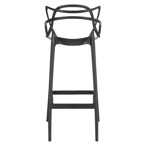 Stołek barowy LEXI czarny