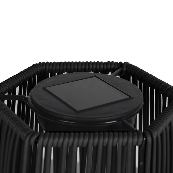 Lampa stołowa MERRILL Solarna Czarny