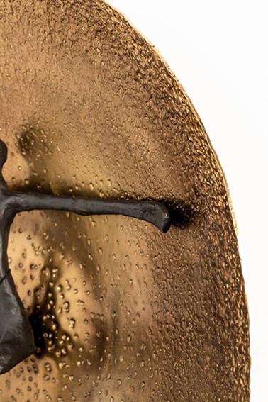 Dekoracja Ścienna UMANO BRASS 59 cm