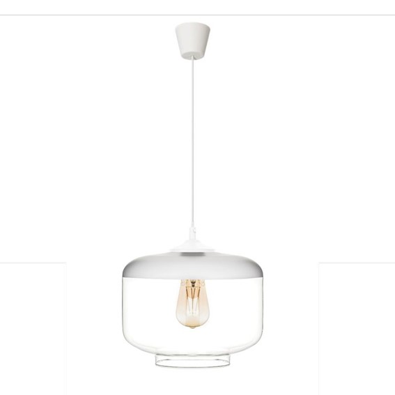 Lampa Wisząca VALENTINA 1A Biały