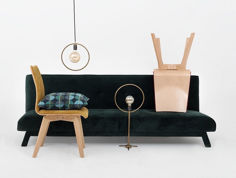 Sofa rozkładana 3 os. MODES L