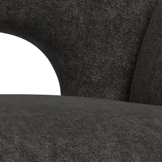 Krzesło GRAHAM Ciemny Szary