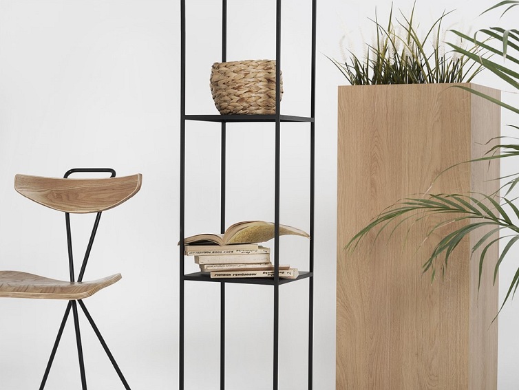 Regał TENSIO PILLAR 5F 230×30