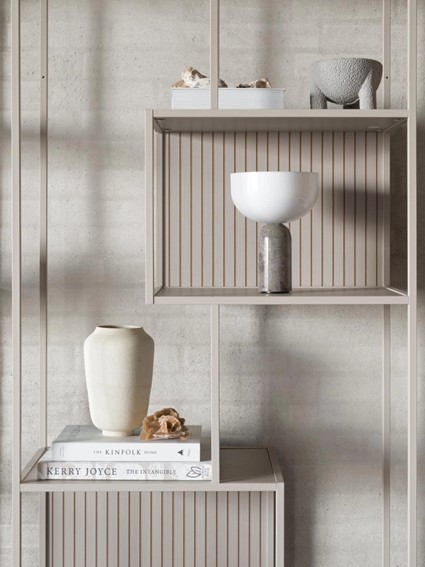 Regał SEAFORD II Beżowy