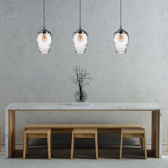 Lampa Wisząca LALINA 1S Czarny