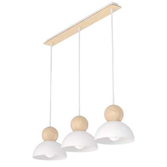 Lampa Wisząca KAKI 3 Biały
