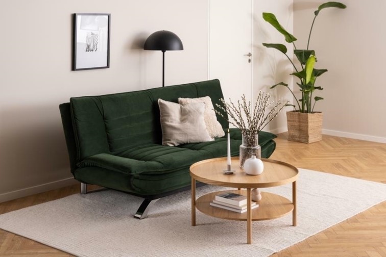 Stolik Kawowy BANBURY Fi80cm Dąb