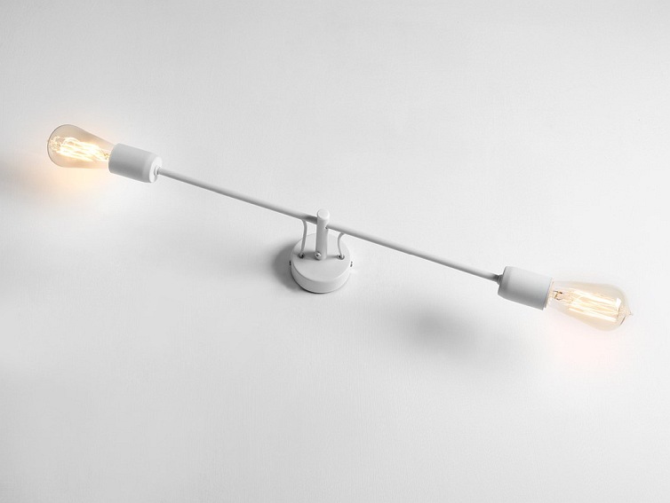 Lampa ścienna TWIGO WALL 2 L – biały