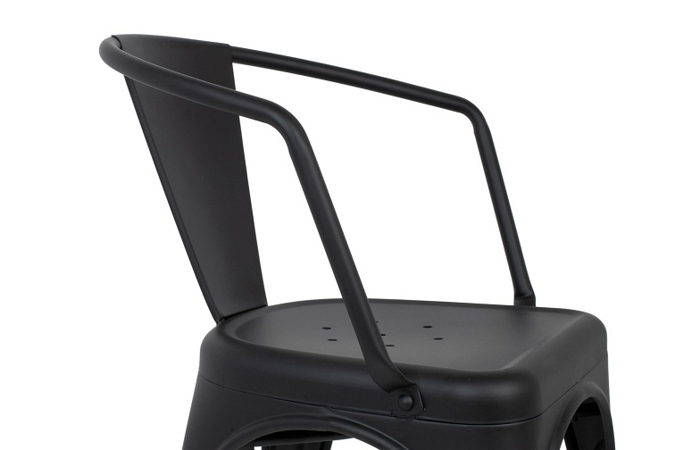 Krzesło TOWER ARM PARIS Czarny