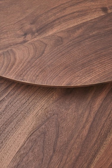 Zestaw 2 Ław JAVA Czarny/Orzechowy