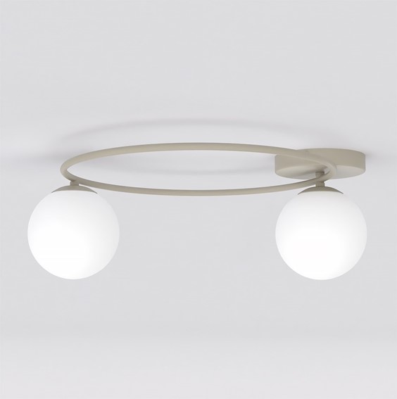 Lampa Sufitowa SOPRA 2 Beżowy/Biały