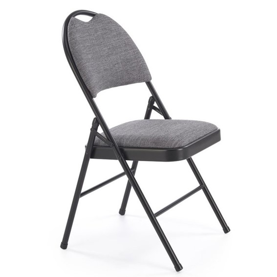 Krzesło Składane K566 Czarny/Popiel