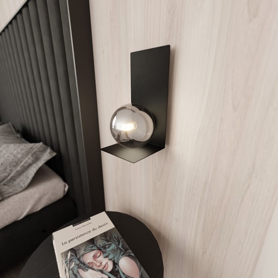 Kinkiet FORM 6 Czarny