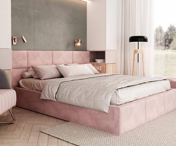 Łóżko Tapicerowane DENVER 180x200