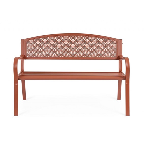 Ławka Ogrodowa LIZETTE Czerwony