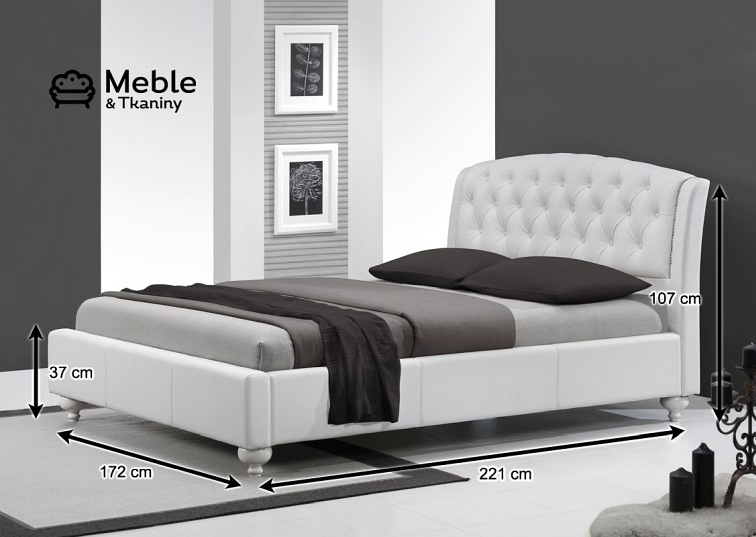 Łóżko SOFIA biały