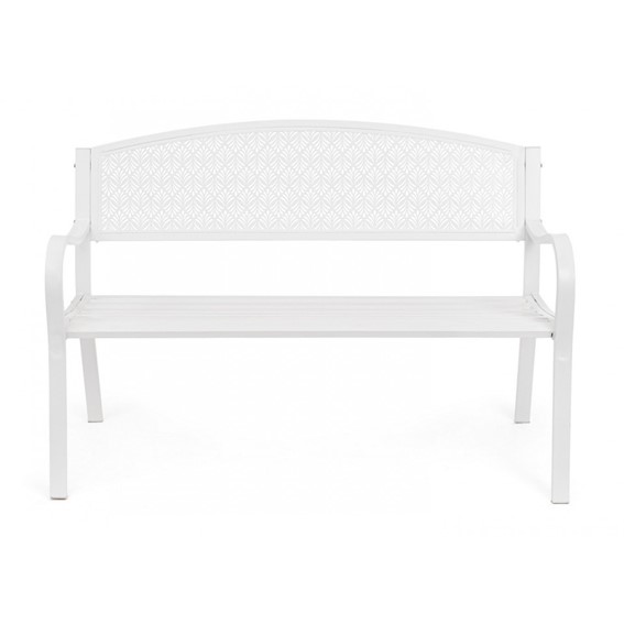Ławka Ogrodowa LIZETTE Biały