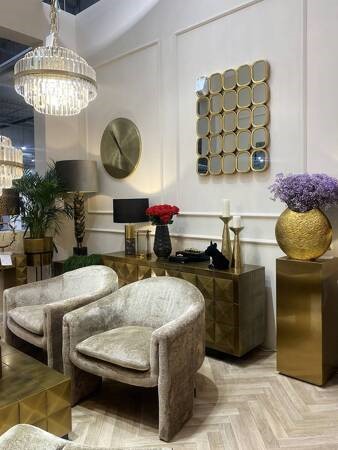 Lampa Stołowa NYO Złoty