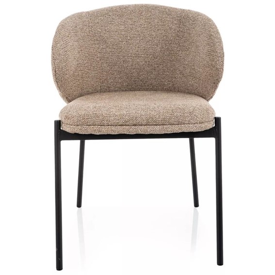 Krzesło KIOTO Beż/Czarny Mat