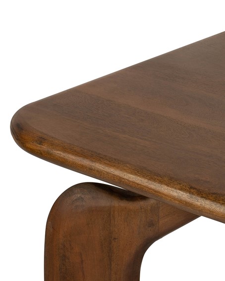 Stół Jadalniany ORIZON 200x100cm Brązowy