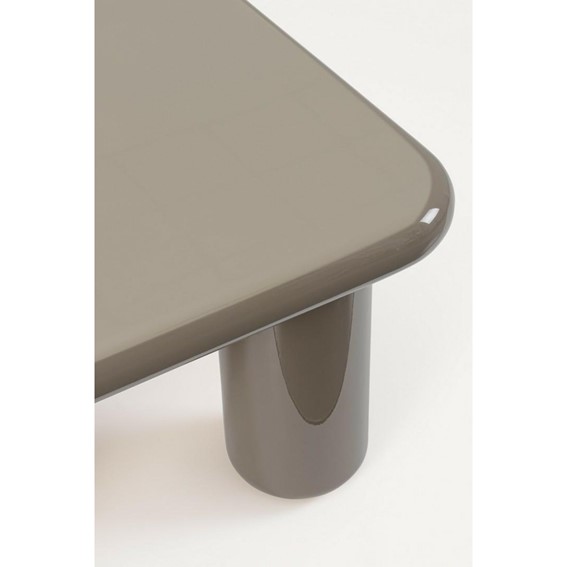 Stolik Kawowy OTILIA SQ 80x80cm Brązowy