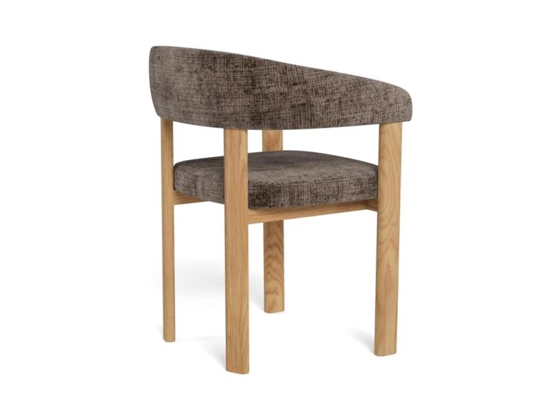 Krzesło MYLES Brązowy/Dąb Naturalny