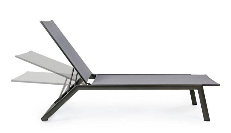 Leżak Ogrodowy CRUISE Szary