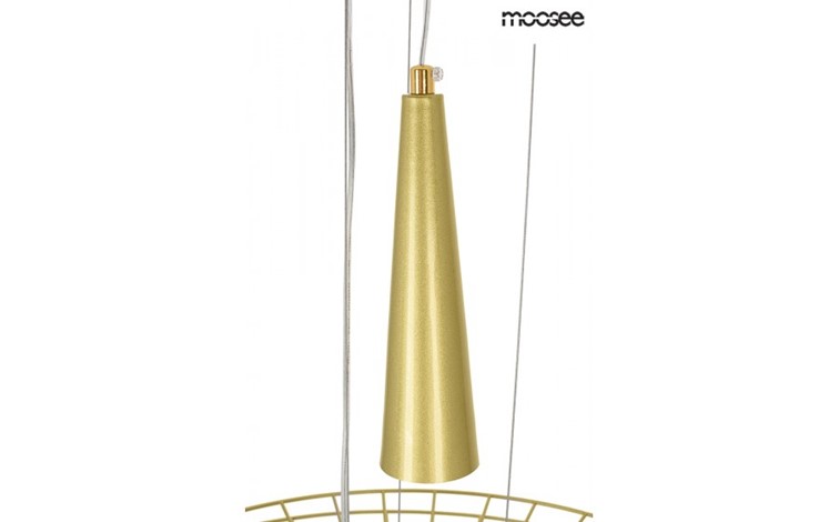 Lampa Wisząca SESTO Złoty