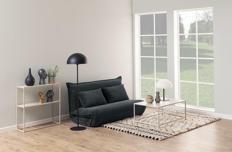 Biurko REECE Czarny/Naturalny