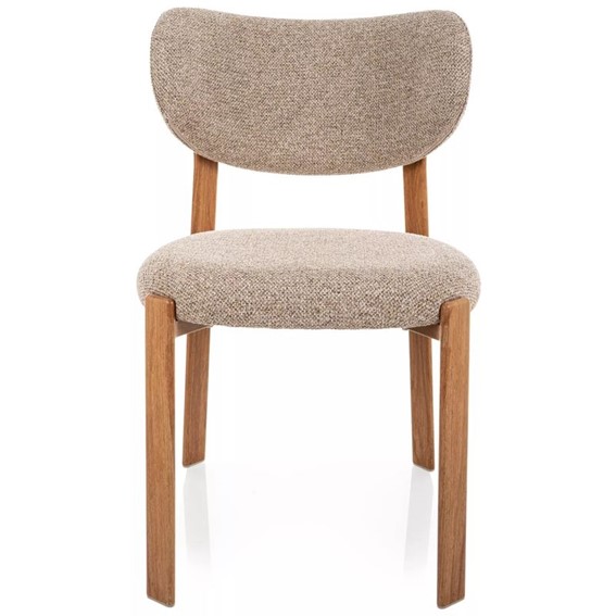 Krzesło RIN D Beż/Dąb