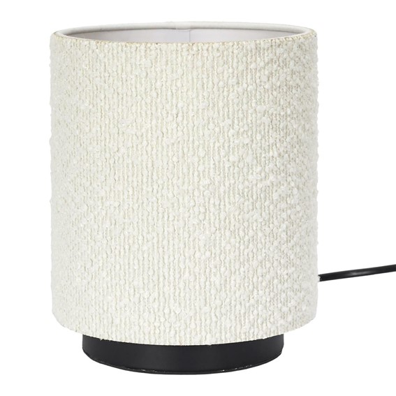 Lampa Stołowa z Kloszem BOUCLE Biały