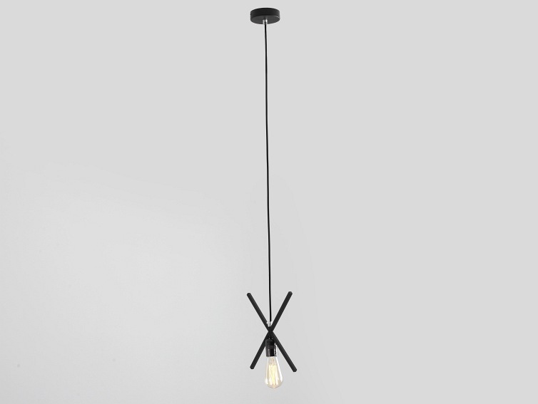 Lampa Wisząca Xlamp 25x25 Czarny