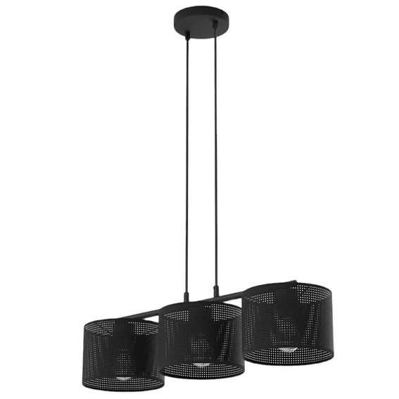 Lampa Wisząca LUX 3 Czarny