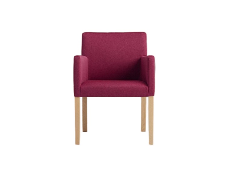 Fotel Wilton Arms 84 60x61x84 Landrynkowy Róż/Naturalny