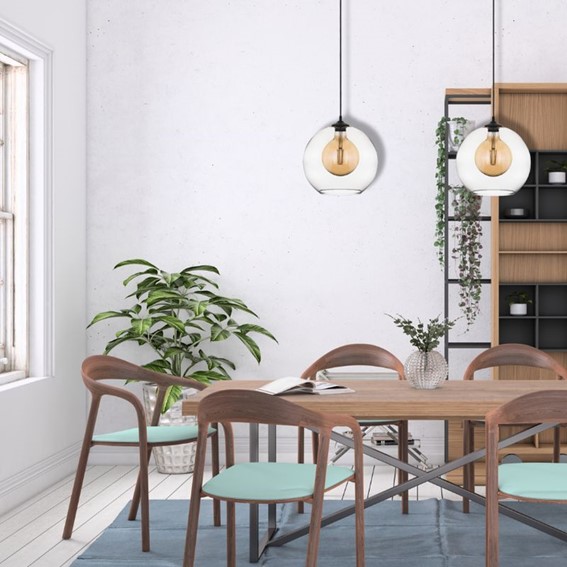 Lampa Wisząca THEA 1L Czarny