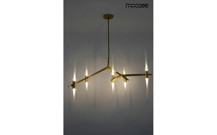 Lampa Wisząca CANDELABR 10 Złoty