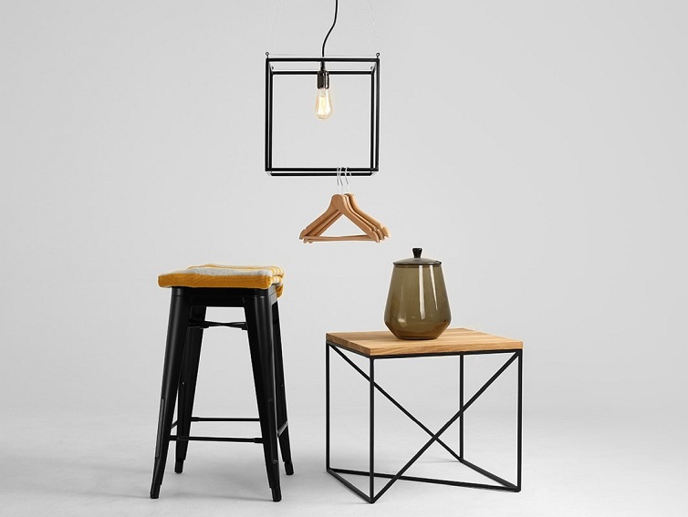 Lampa Wisząca METRIC S Czarny