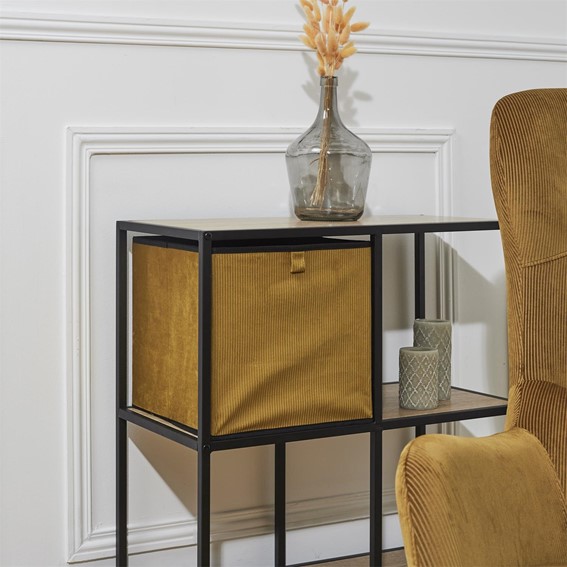 Składany Pojemnik do Przechowywania GIULIA Musztardowy